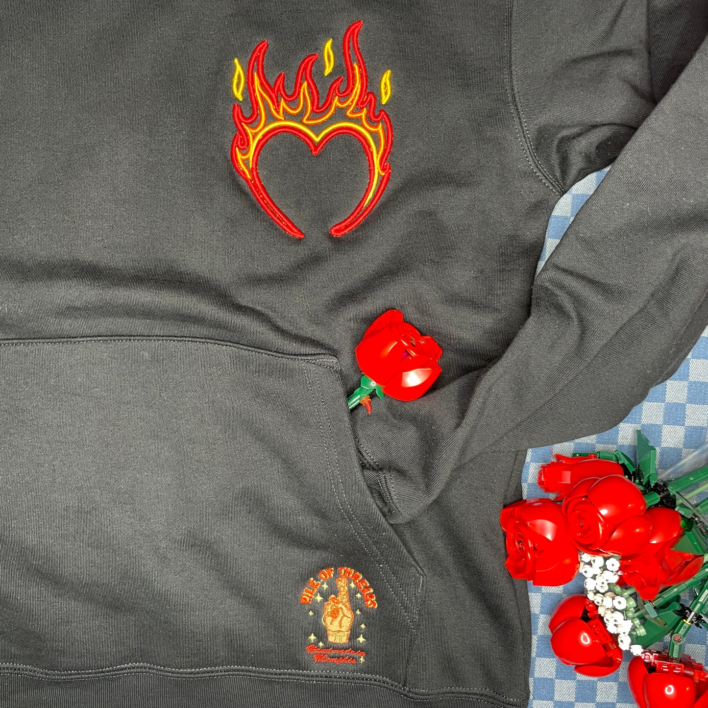 LUVR GRL IRL Burning Love Sweatshirt