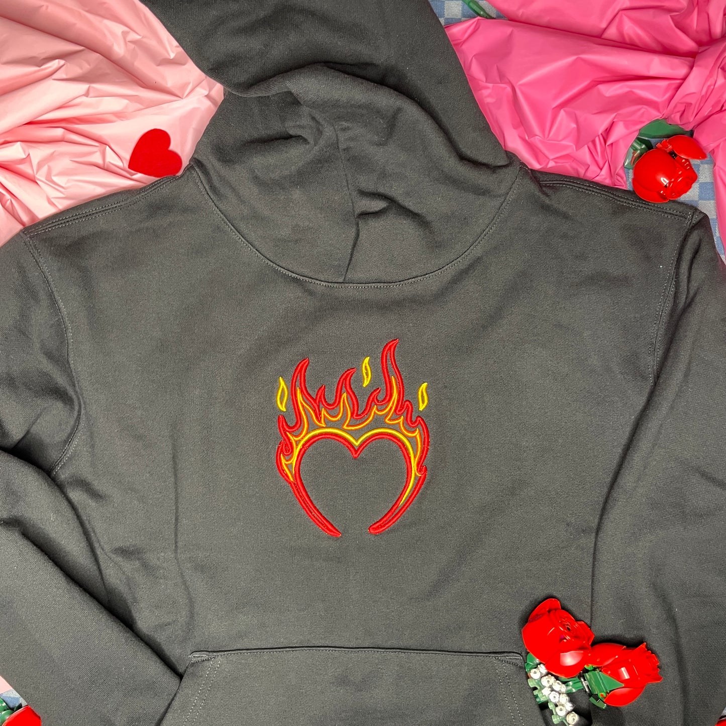 LUVR GRL IRL Burning Love Sweatshirt