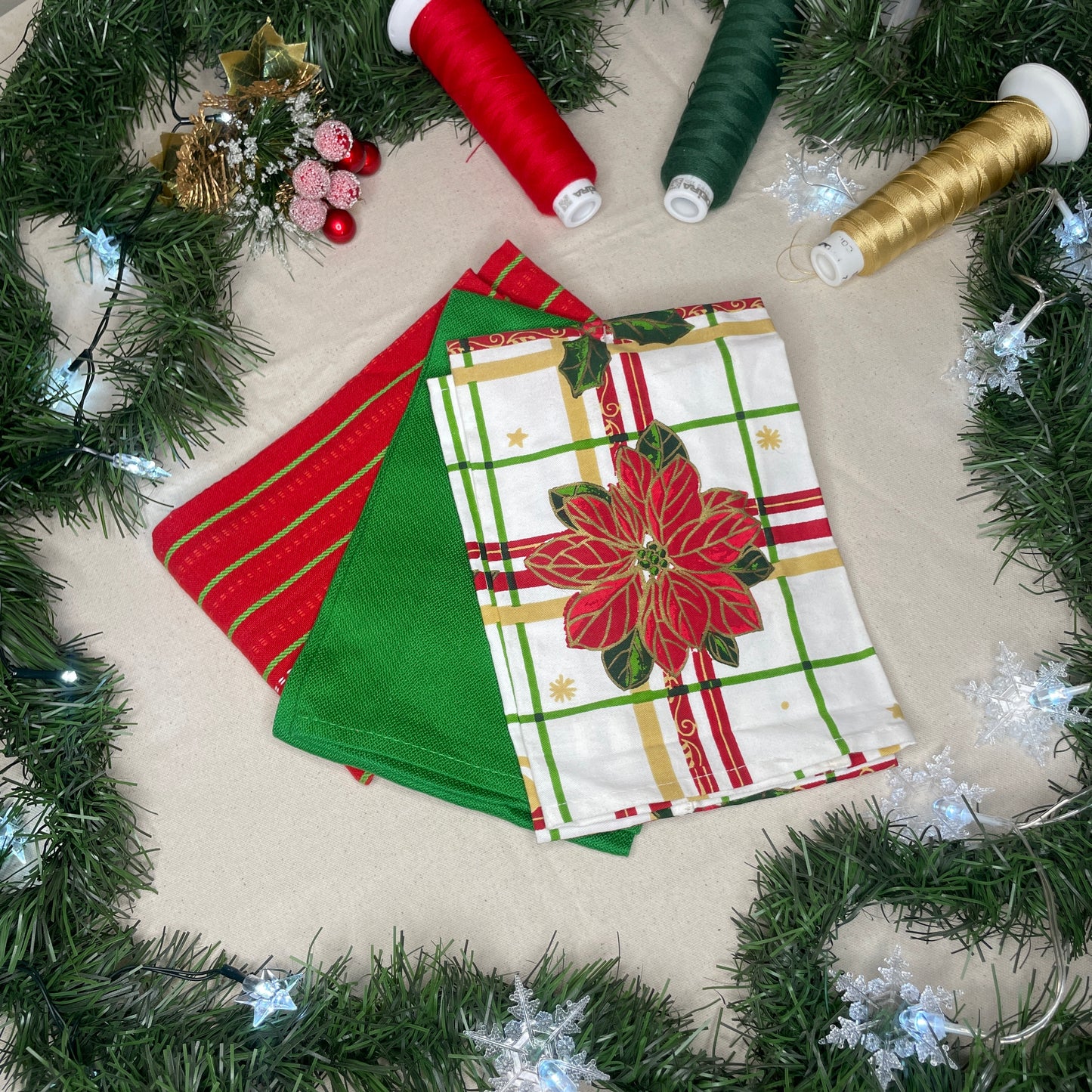 Christmas Tea Towels (Sets of 2)