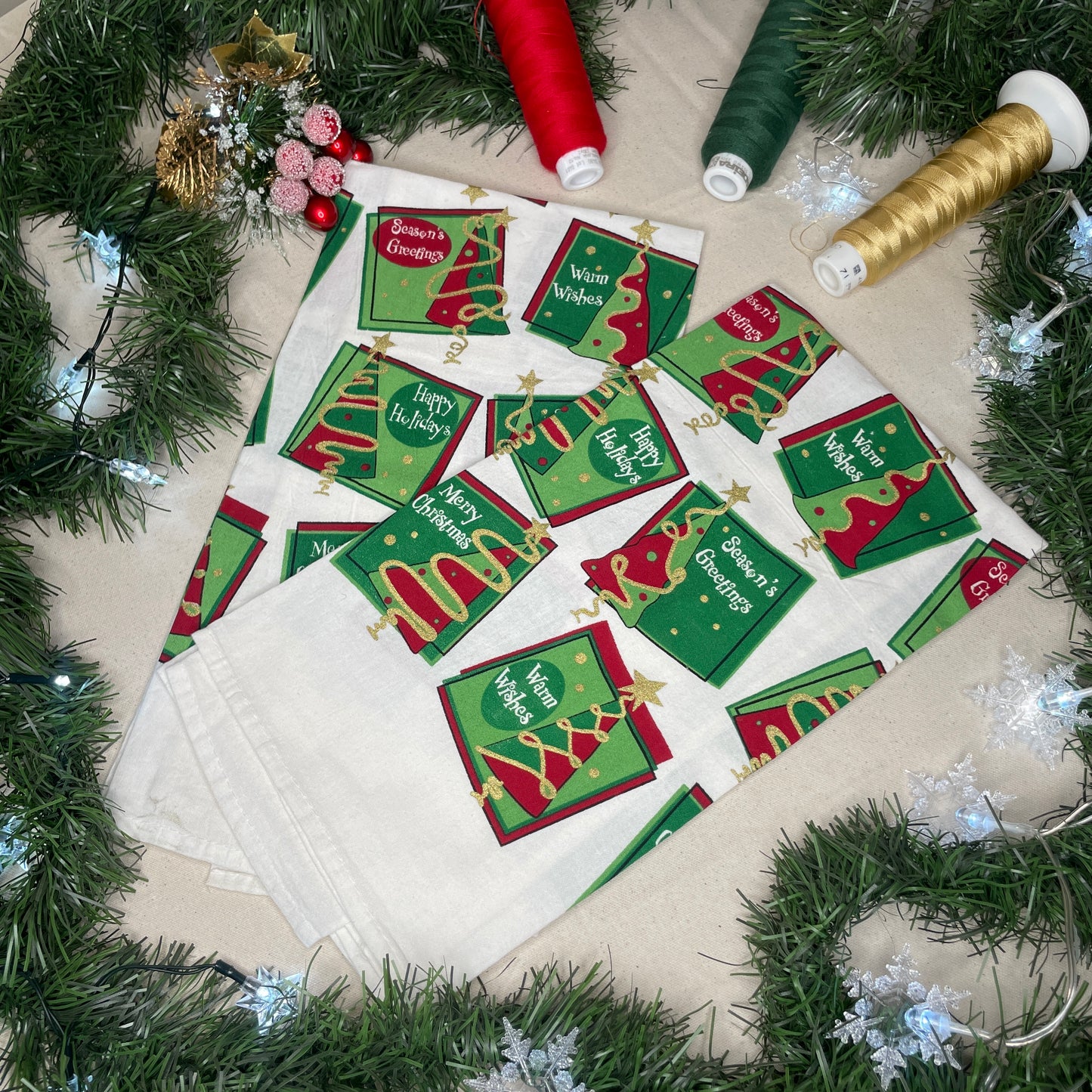 Christmas Tea Towels (Sets of 2)
