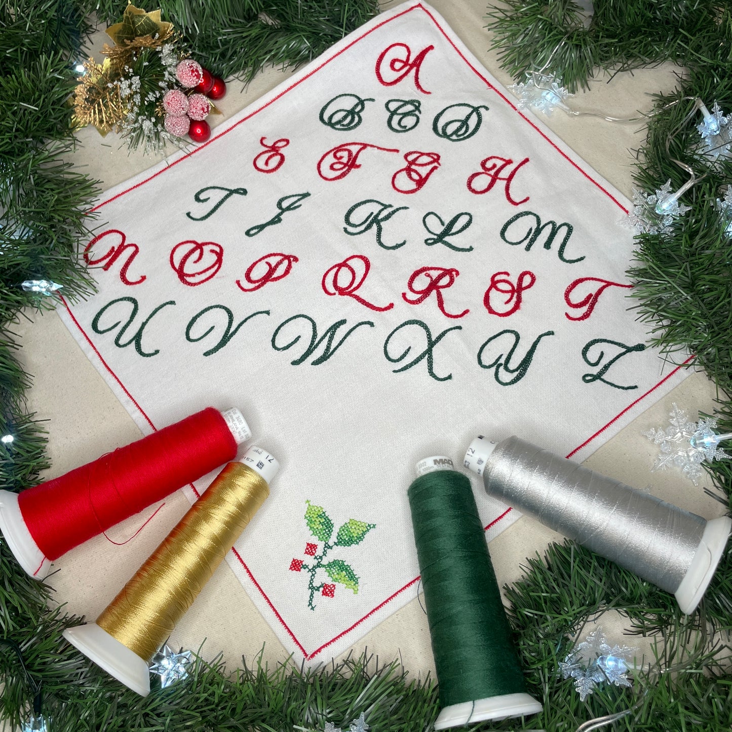 Mini Snowflake Totes