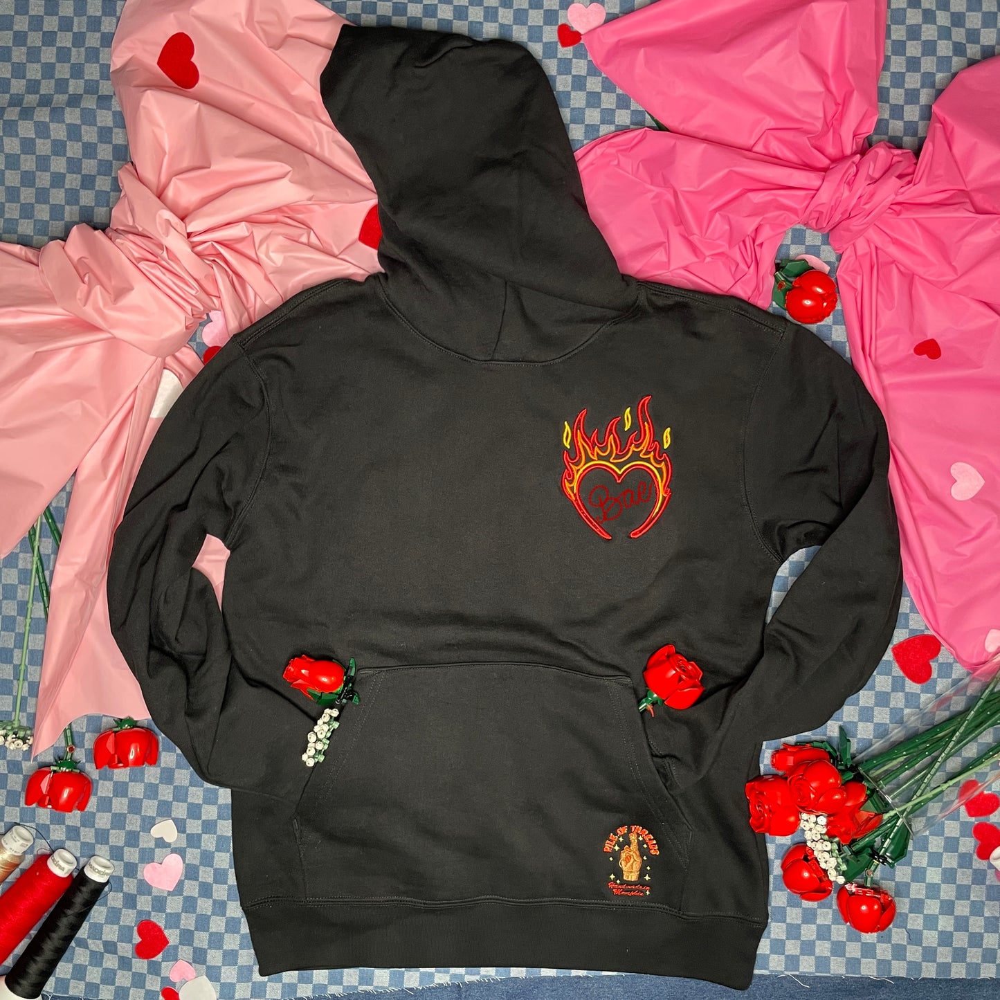 LUVR GRL IRL Burning Love Sweatshirt