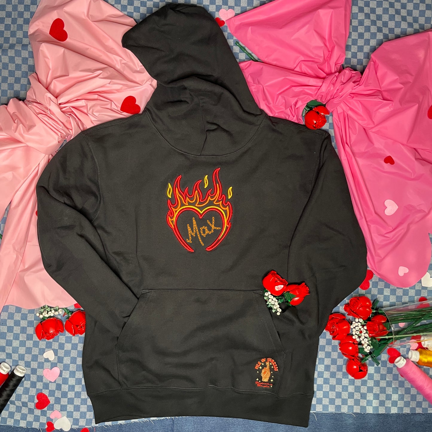 LUVR GRL IRL Burning Love Sweatshirt