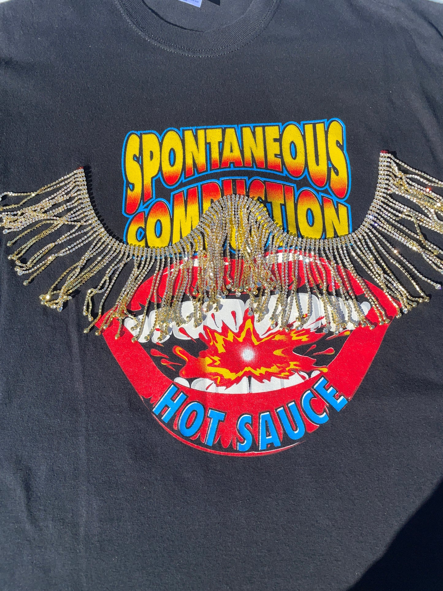 All Drip Vintage Spontaneous Combustion Tee✨