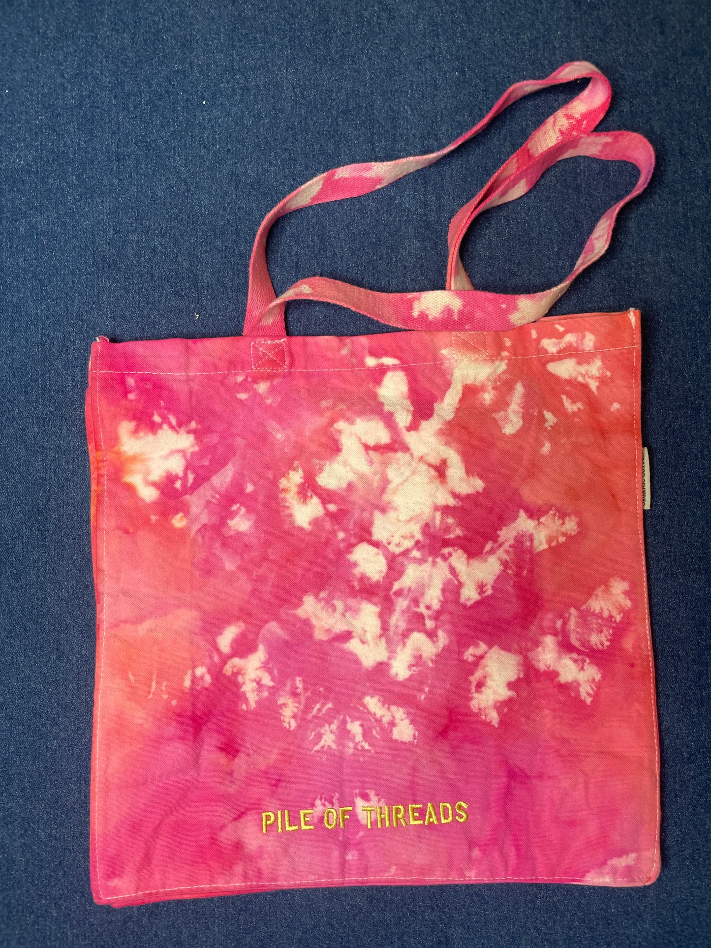“Memphis Original” Trippy Glow Shopper Tote, Watermelon & Blueberry