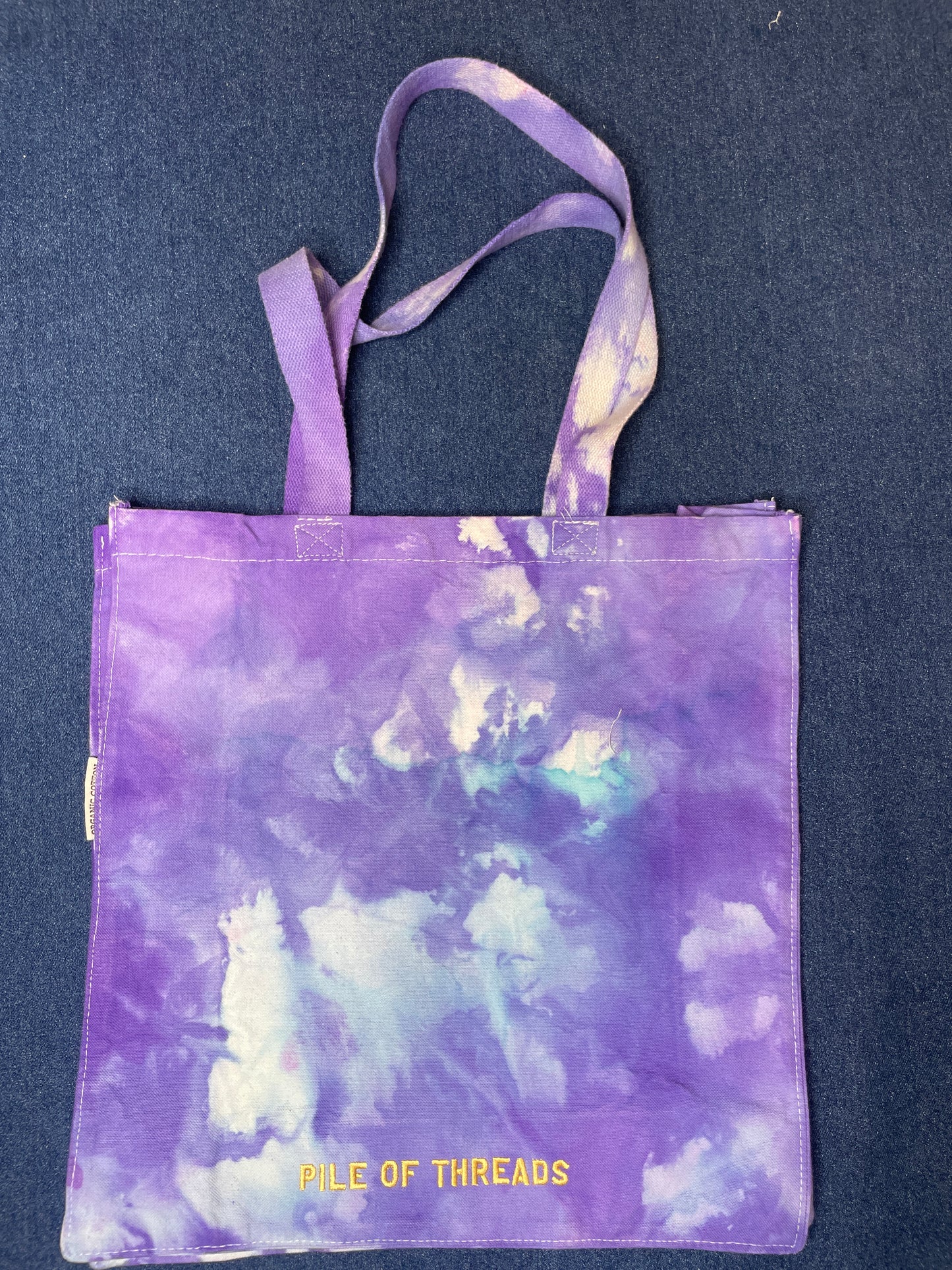 “I Love Memphis Women” Trippy Glow Shopper Tote, Blueberry